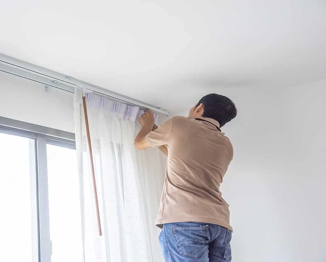 Curtain Installation