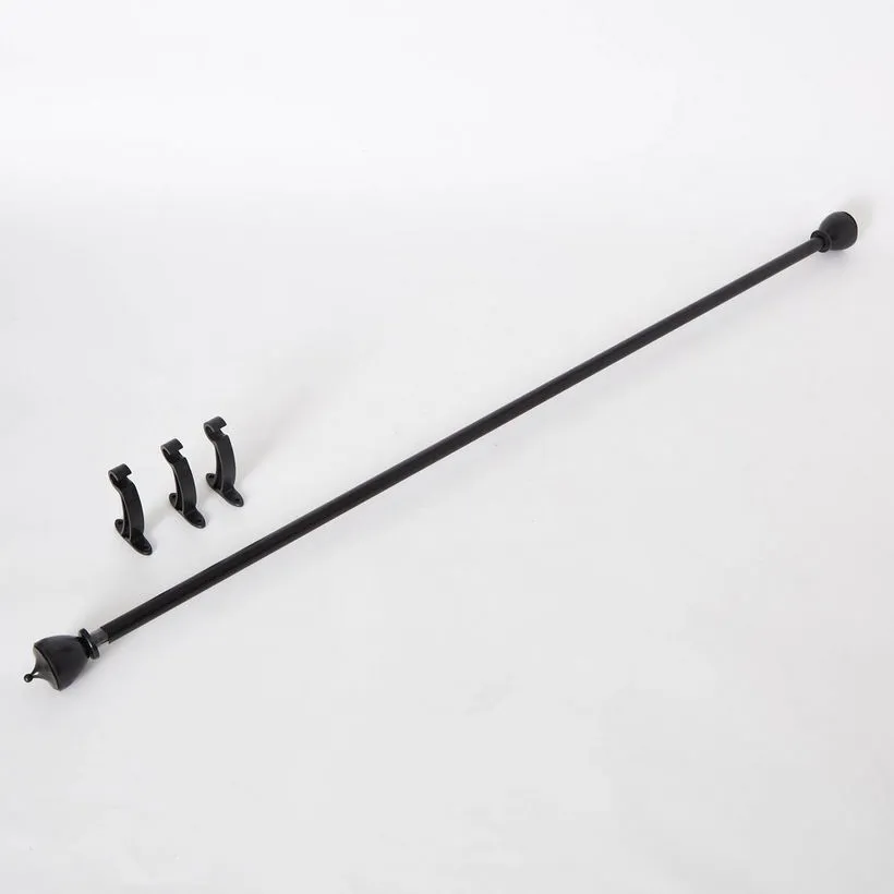 Elementary Matte Extendable Curtain