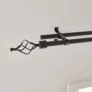 Emily Extendable Double Curtain Rod