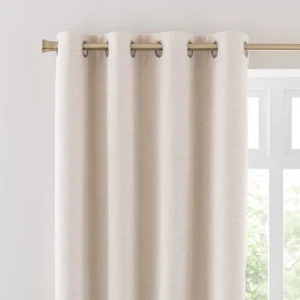 Genoa Chenille Blackout Eyelet Curtains