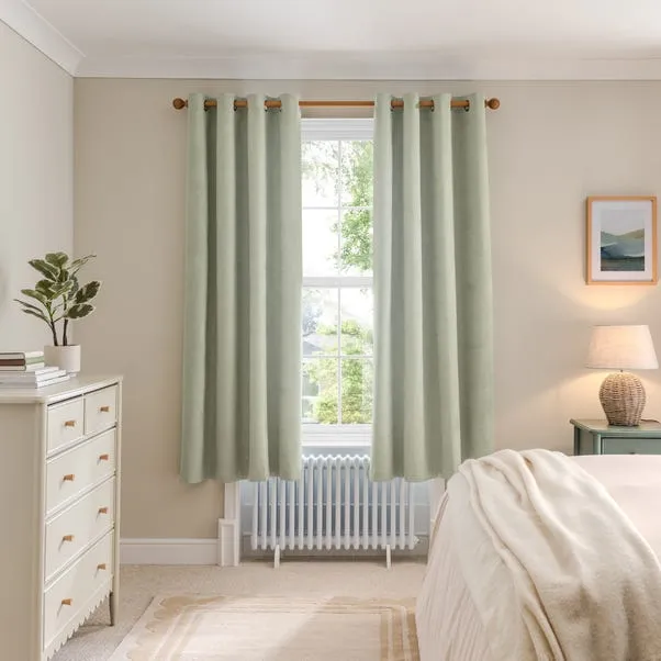 Luna Brushed Blackout Eyelets