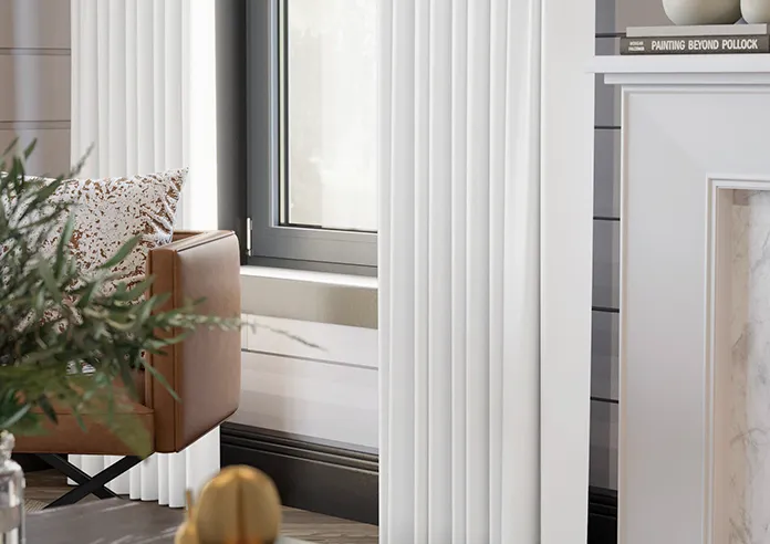 Medina White Curtain