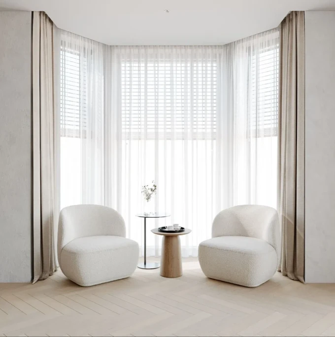 Modern Living Room Curtains