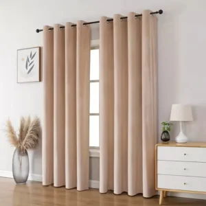 Multi-Colored Valvet Curtains