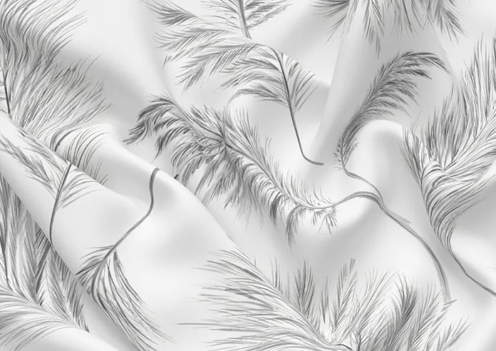 Pampas Grass Breeze Wave Curtain