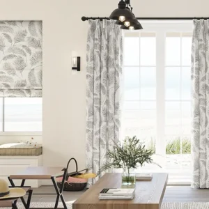 Pampas Grass Breeze Wave Curtains