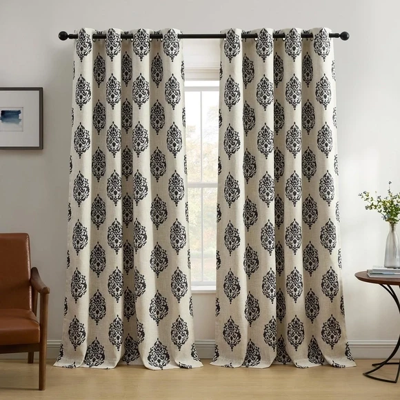 Printed Window Curtains
