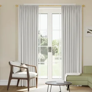Windermere Ecru Wave Curtains